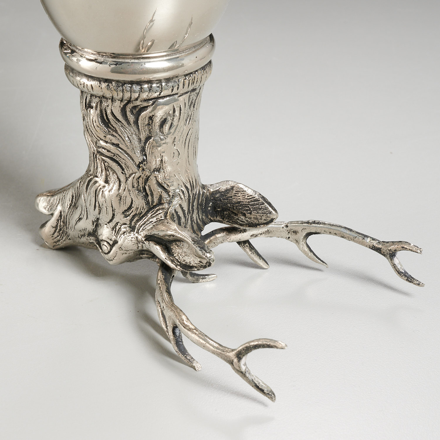 (6) Gucci silver plated stag stirrup cups - Image 3 of 6