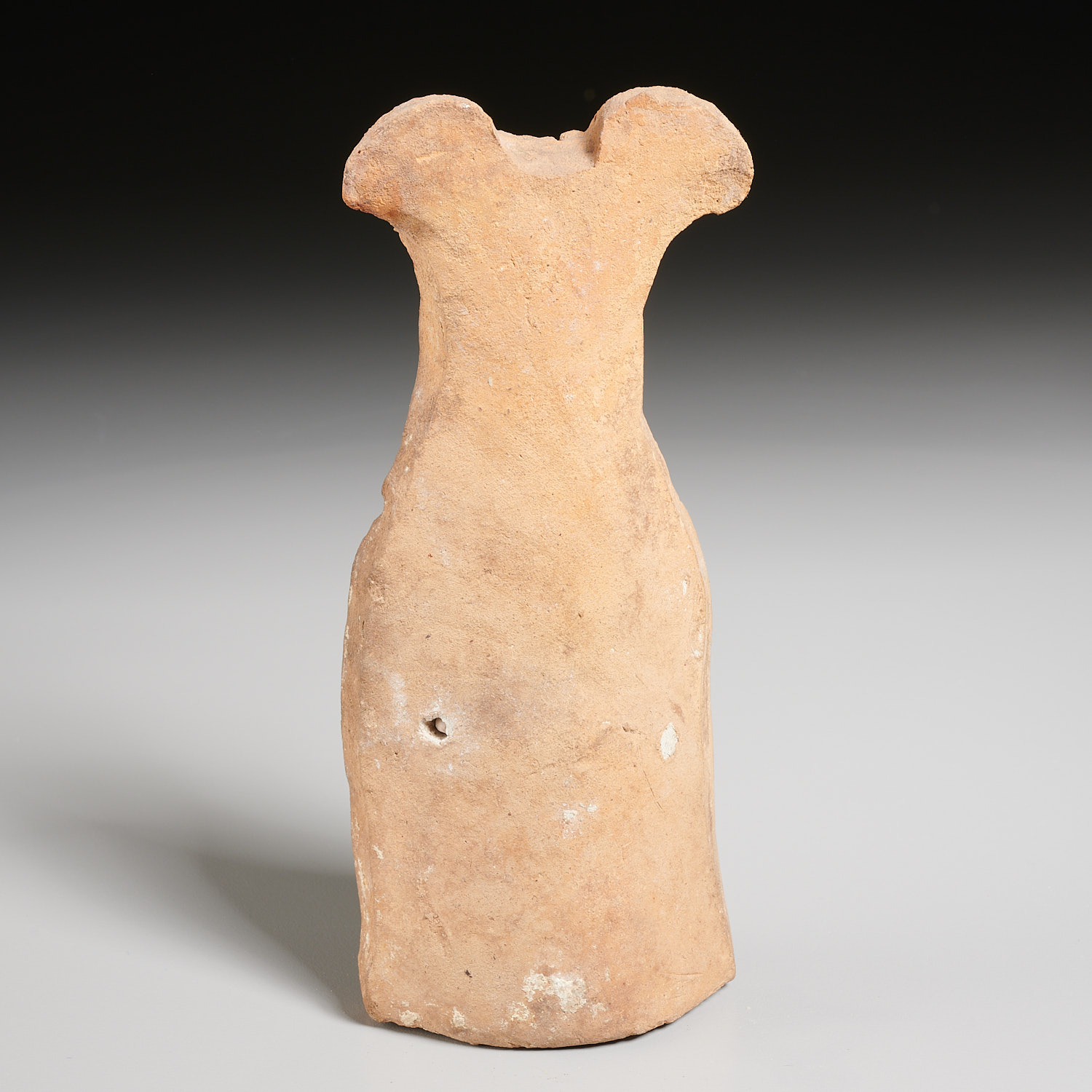 Pre-Columbian Mayan ceremonial rattle figure - Image 4 of 5