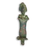 Ancient Egyptian Bronze Osiris, ex-museum