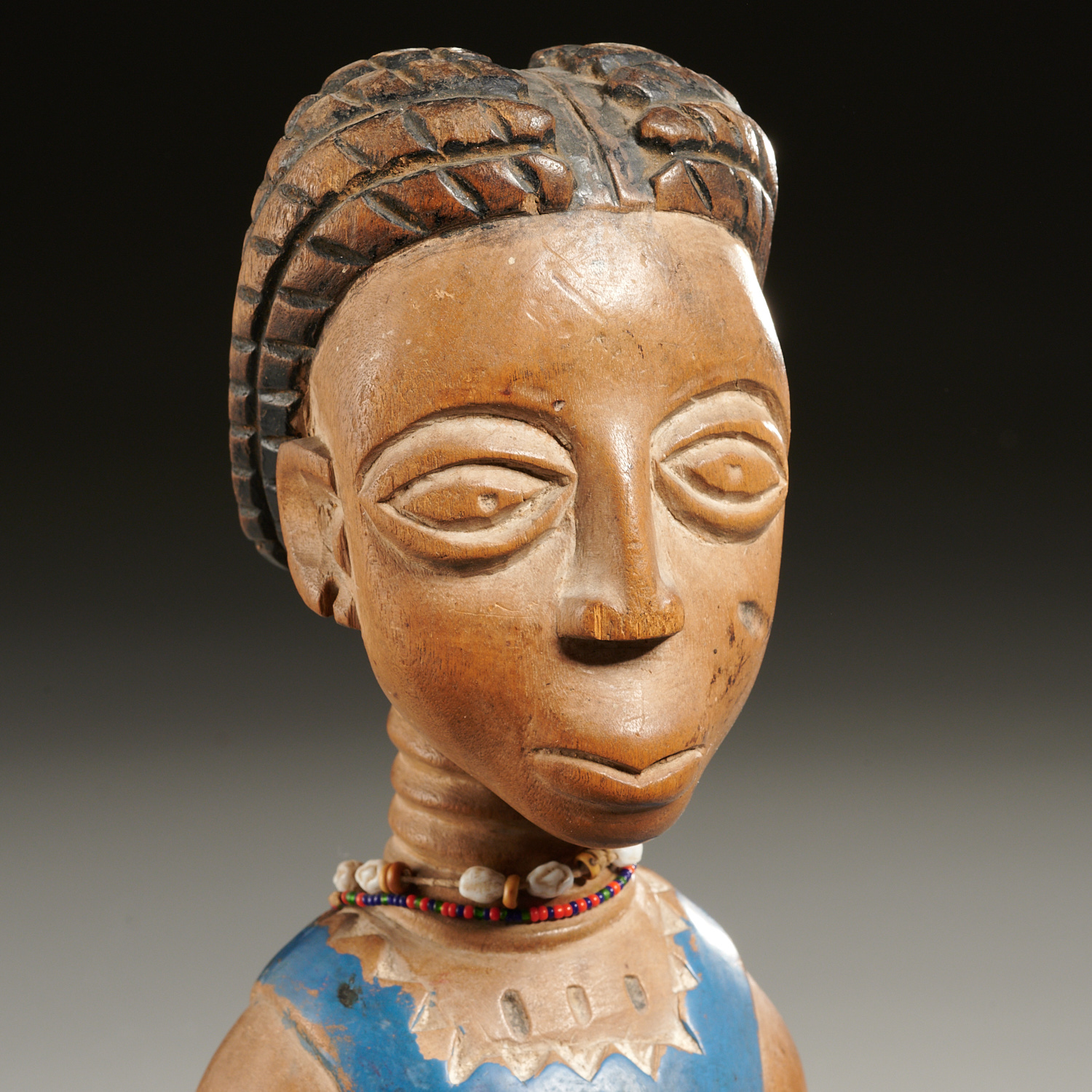 Yoruba Peoples, unusual Ere Ibeji female twin - Image 2 of 7