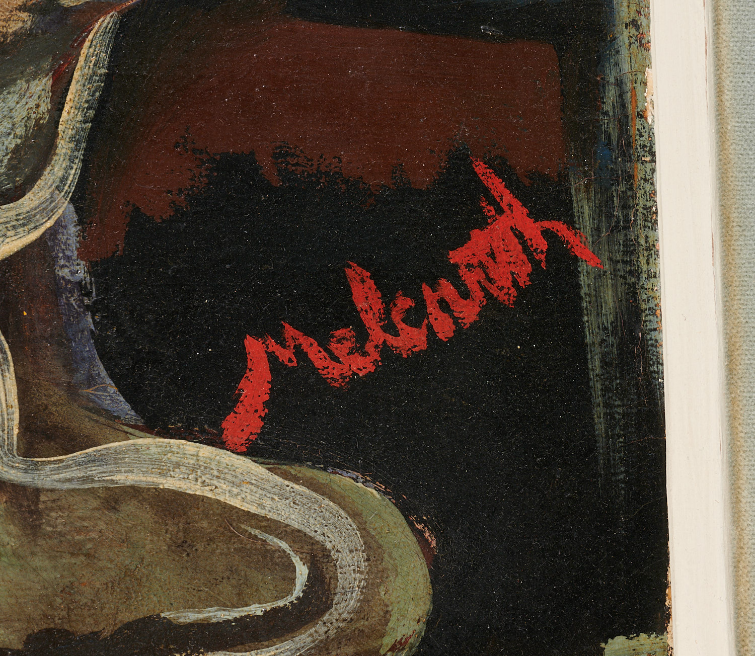 Edward Melcarth, oil on board - Image 5 of 6