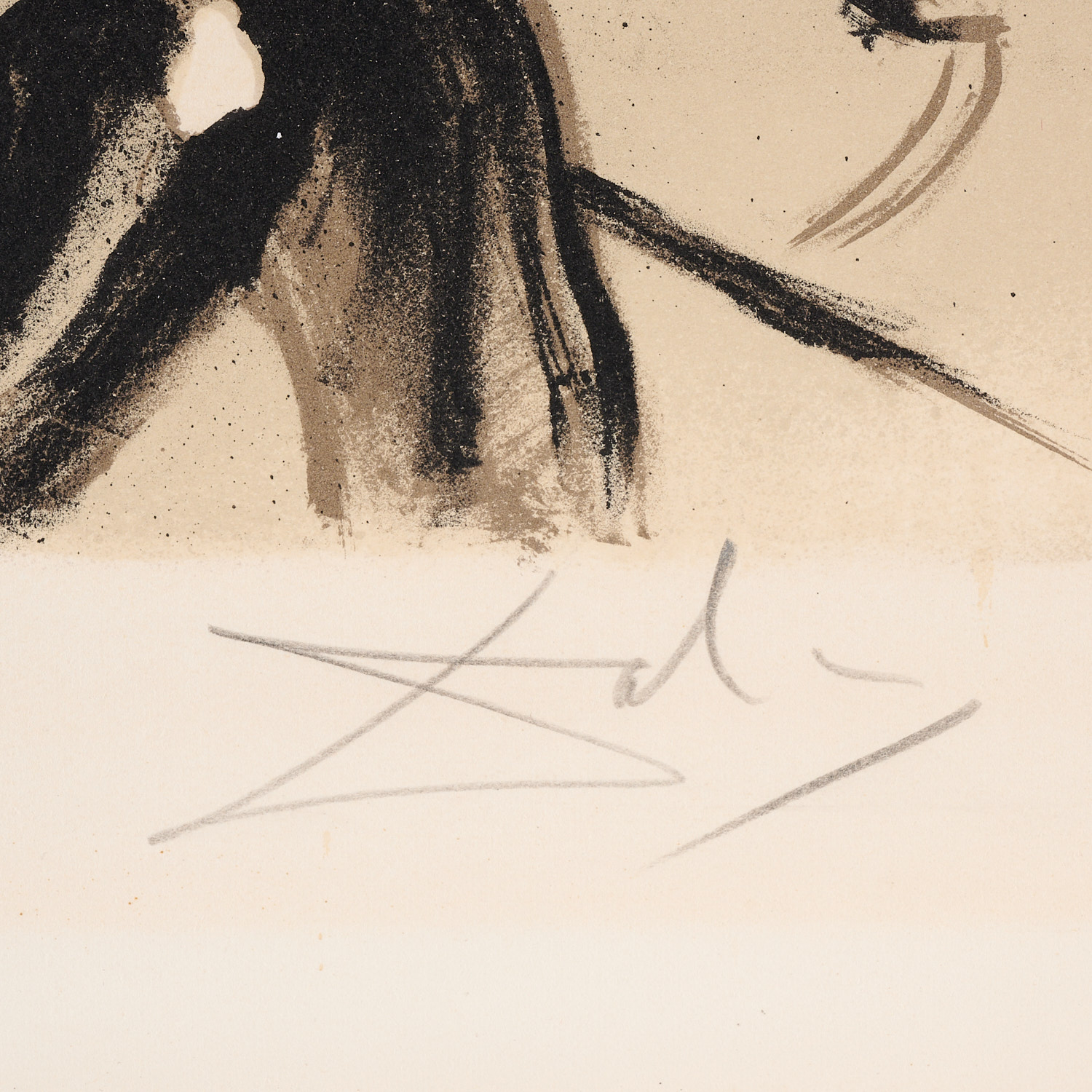 Salvador Dali, color lithograph on paper, 1970 - Image 5 of 6