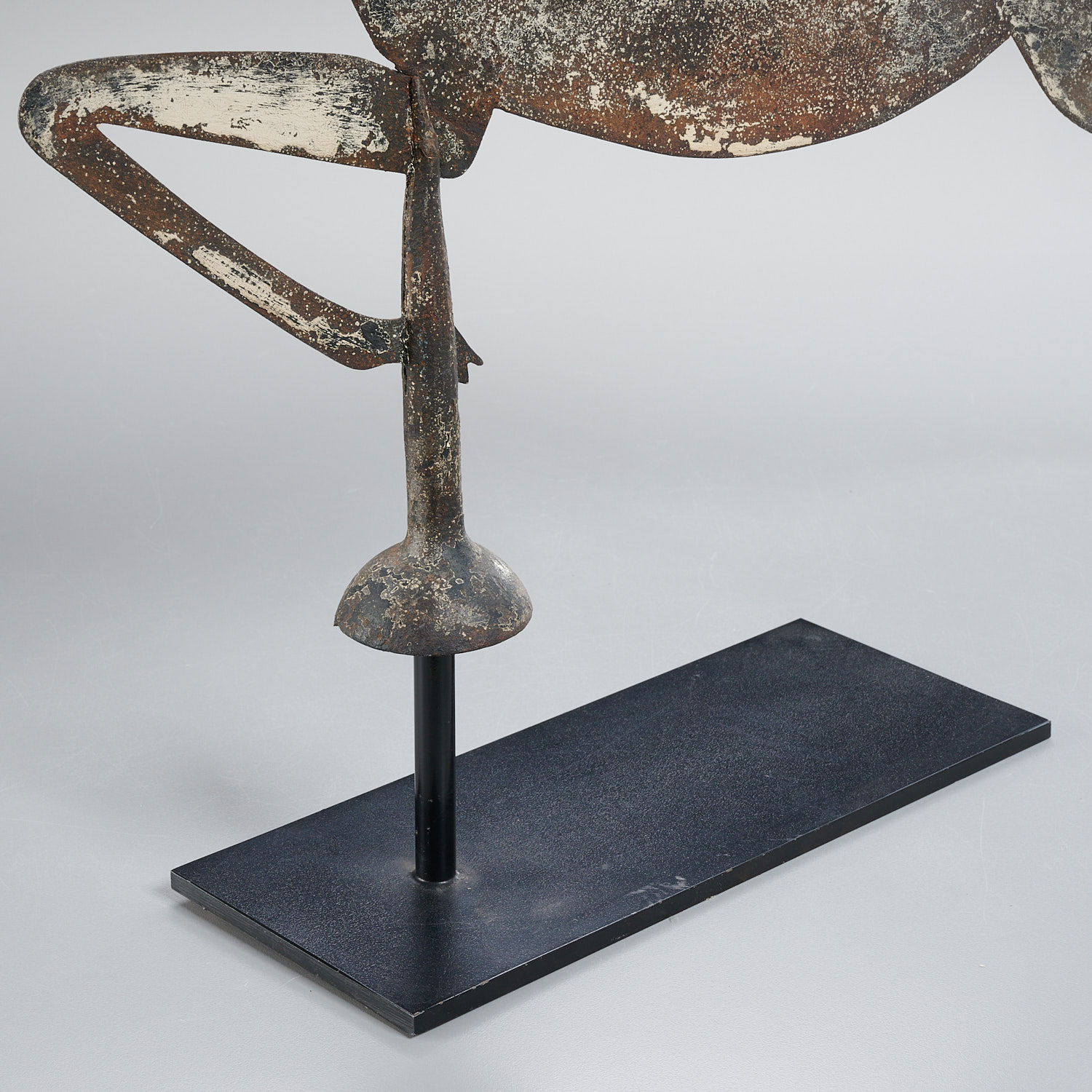 American Folk sheet iron leaping stag weathervane - Image 3 of 5