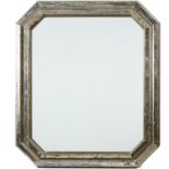 Large Venetian eglomise glass mirror