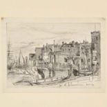 James A.M. Whistler, Thames Set etching #2, 1859