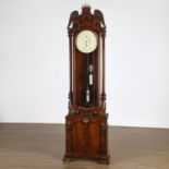 Rare Neo-Gothic astronomical tall case regulator