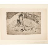 Paul Gauguin, soft-ground etching, 1894