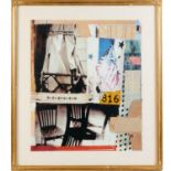 Robert Rauschenberg, color lithograph, 1997