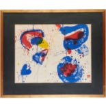 Sam Francis, color lithograph, 1961