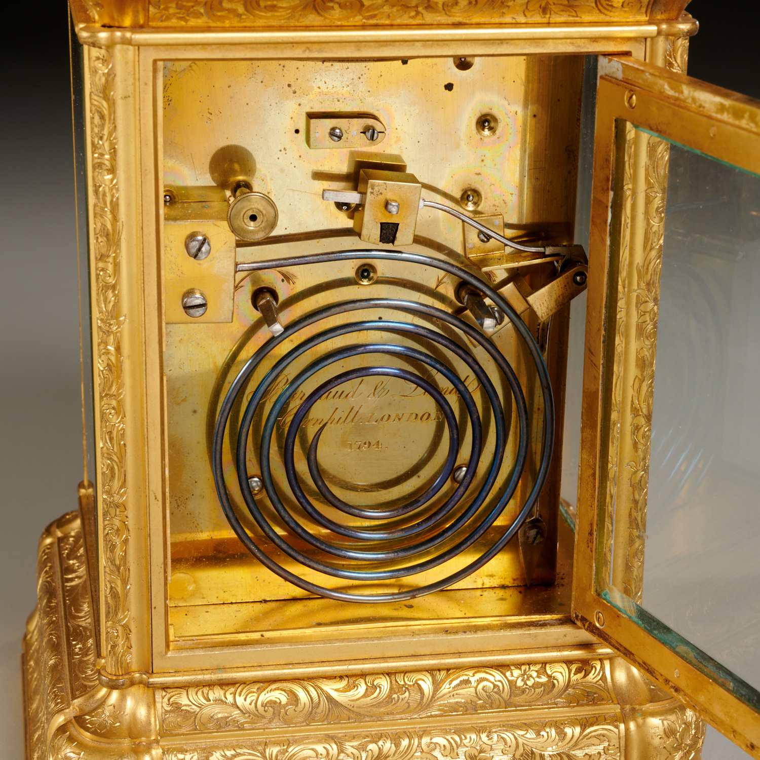 Barraud & Lunds, rare Victorian carriage clock - Image 5 of 7