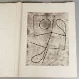 Jean Arp, Vers le Blanc Infini, signed