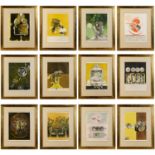 Graham Sutherland, portfolio (12) aquatints, 1977