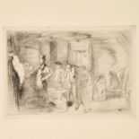 James A.M. Whistler, Thames Set etching #3, 1861