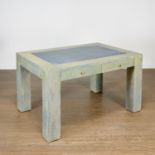 Juan Pablo Molyneux, faux shagreen desk or vanity