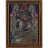 Small Tibetan Thangka painting