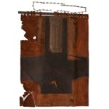 Nancy Grossman (manner), metal, leather collage