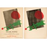 Miro, Galerie Cramer lithograph poster and print