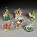 Staffordshire & Derby animals, incl. ex Manheim