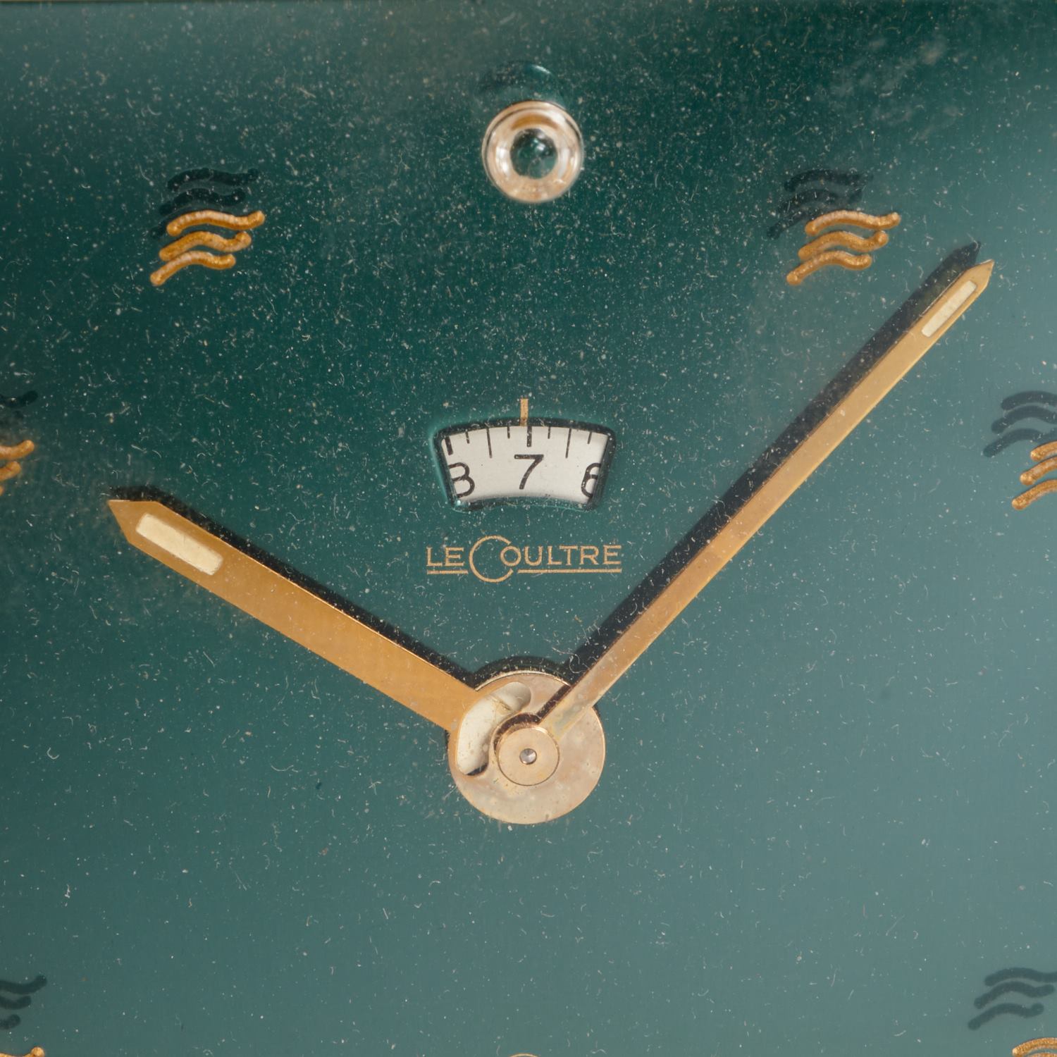 Jaeger-LeCoultre Black Marina table clock - Image 2 of 7