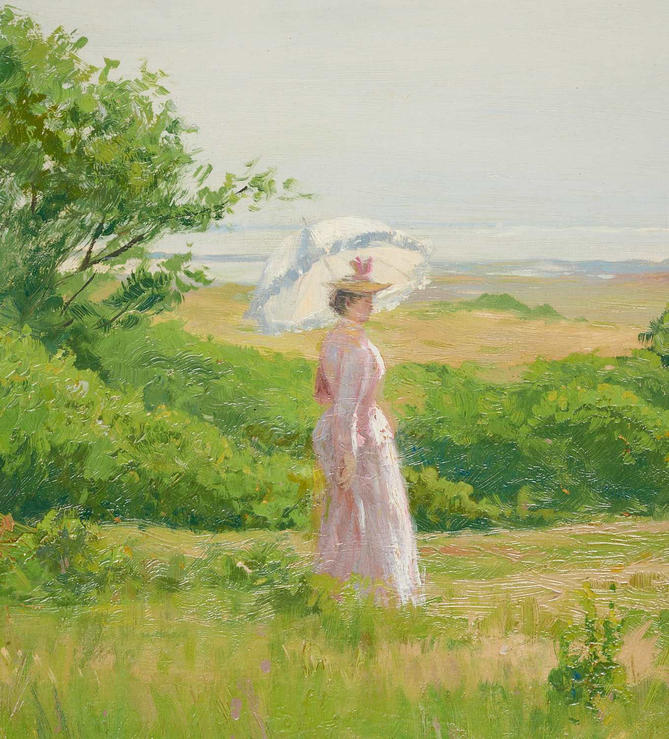 William Merritt Chase (attrib.), oil on canvas - Image 4 of 6