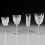 Baccarat (59) piece "Langy" stemware service