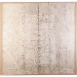 David Carrino, large scale ink drawing, 1989