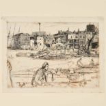 James A.M. Whistler, Thames Set etching #1, 1859