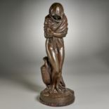 J.A. Houdon (after), Barbedienne bronze