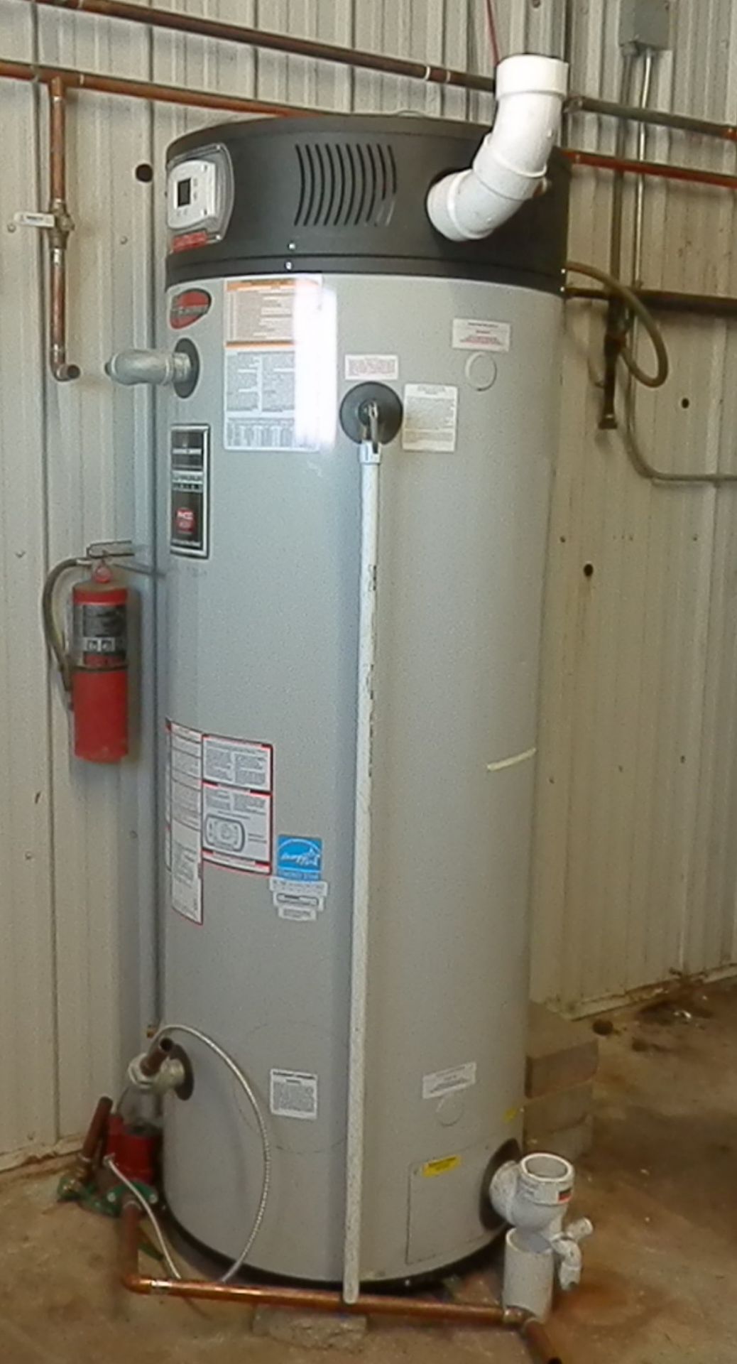 BRADFORD WHITE COMMERCIAL WATER HEATER