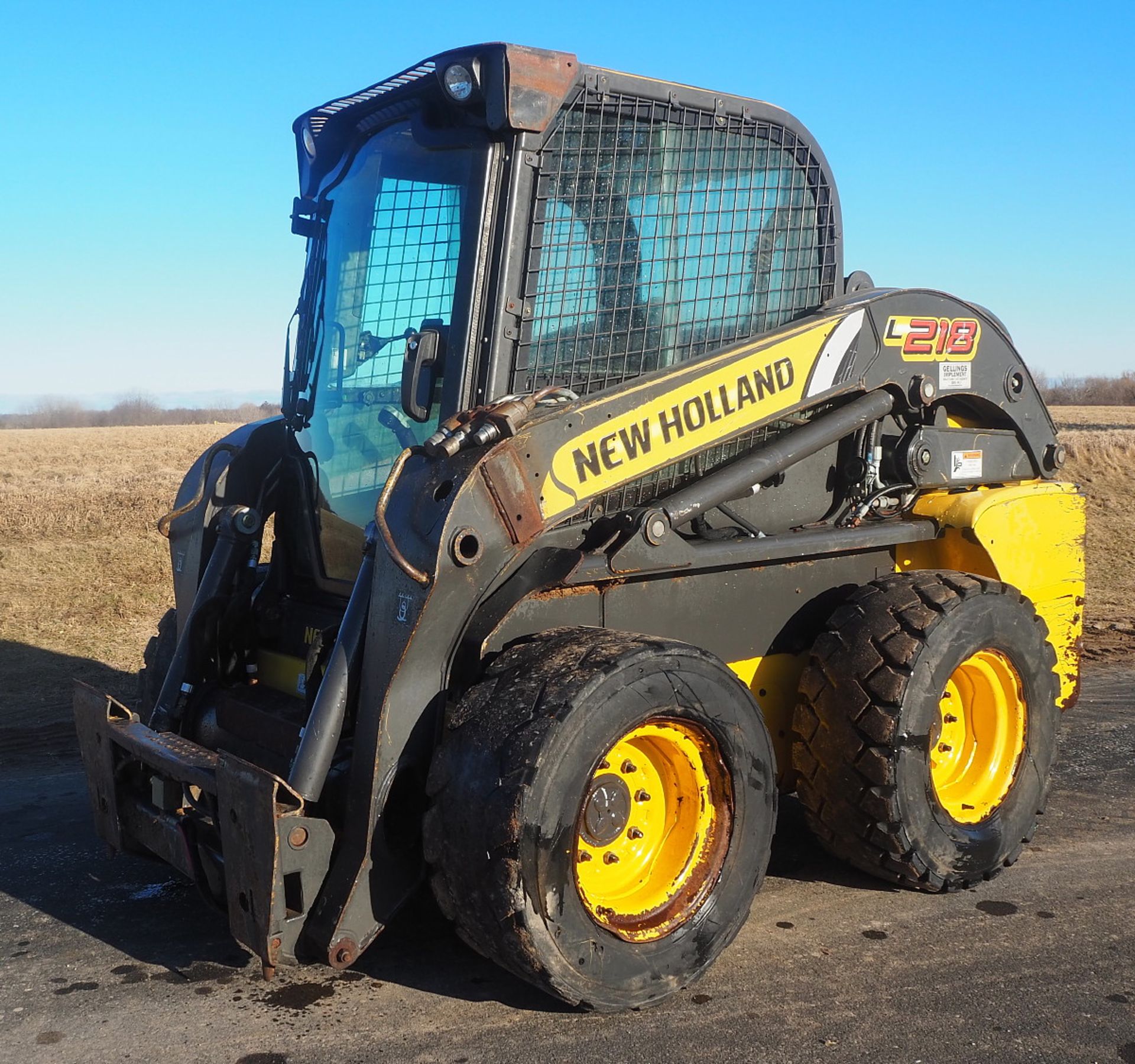 NEW HOLLAND L218 SUPERBOOM SKID STEER