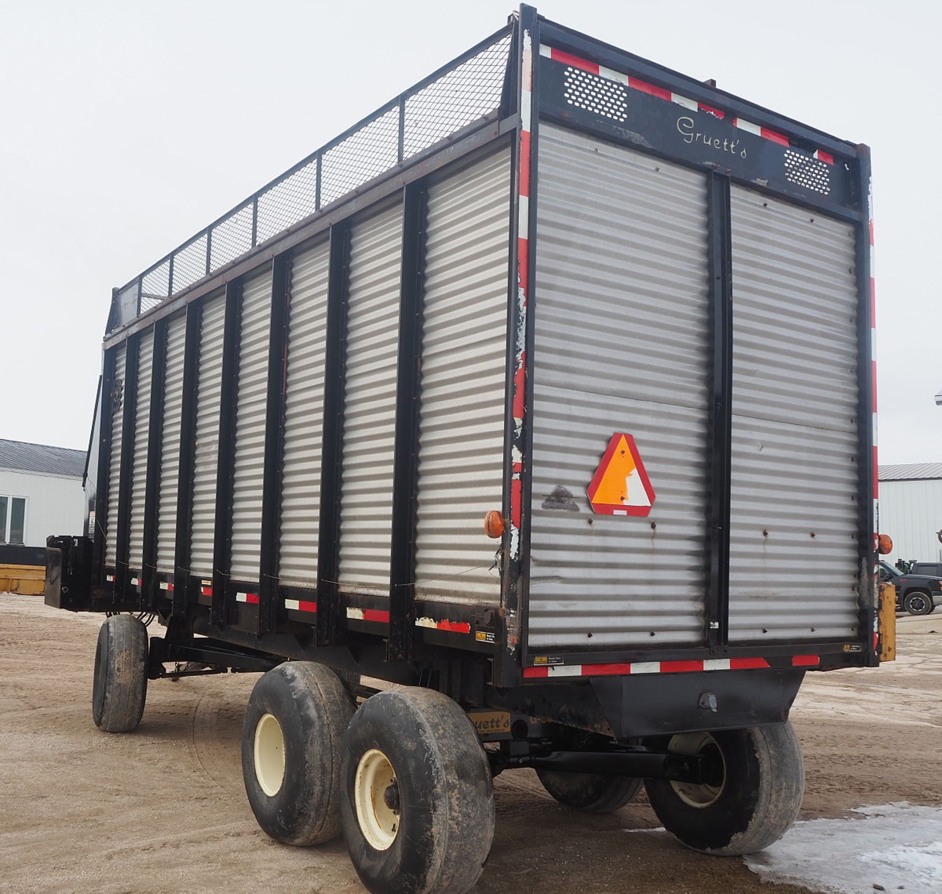 GRUETT 6900 20' COMBO FORAGE WAGON - Image 2 of 7