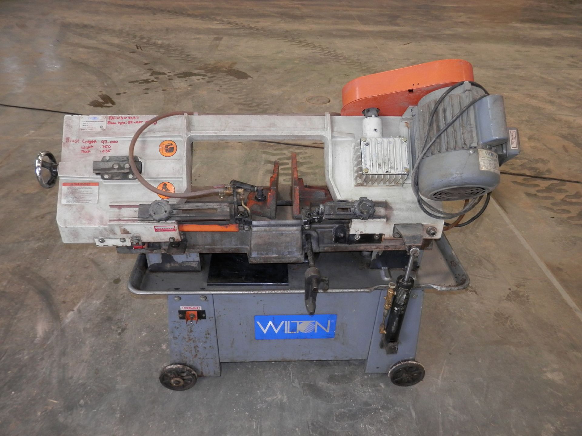 WILTON MDL 3410 7x12 HORIZONTAL/VERTICAL BAND SAW