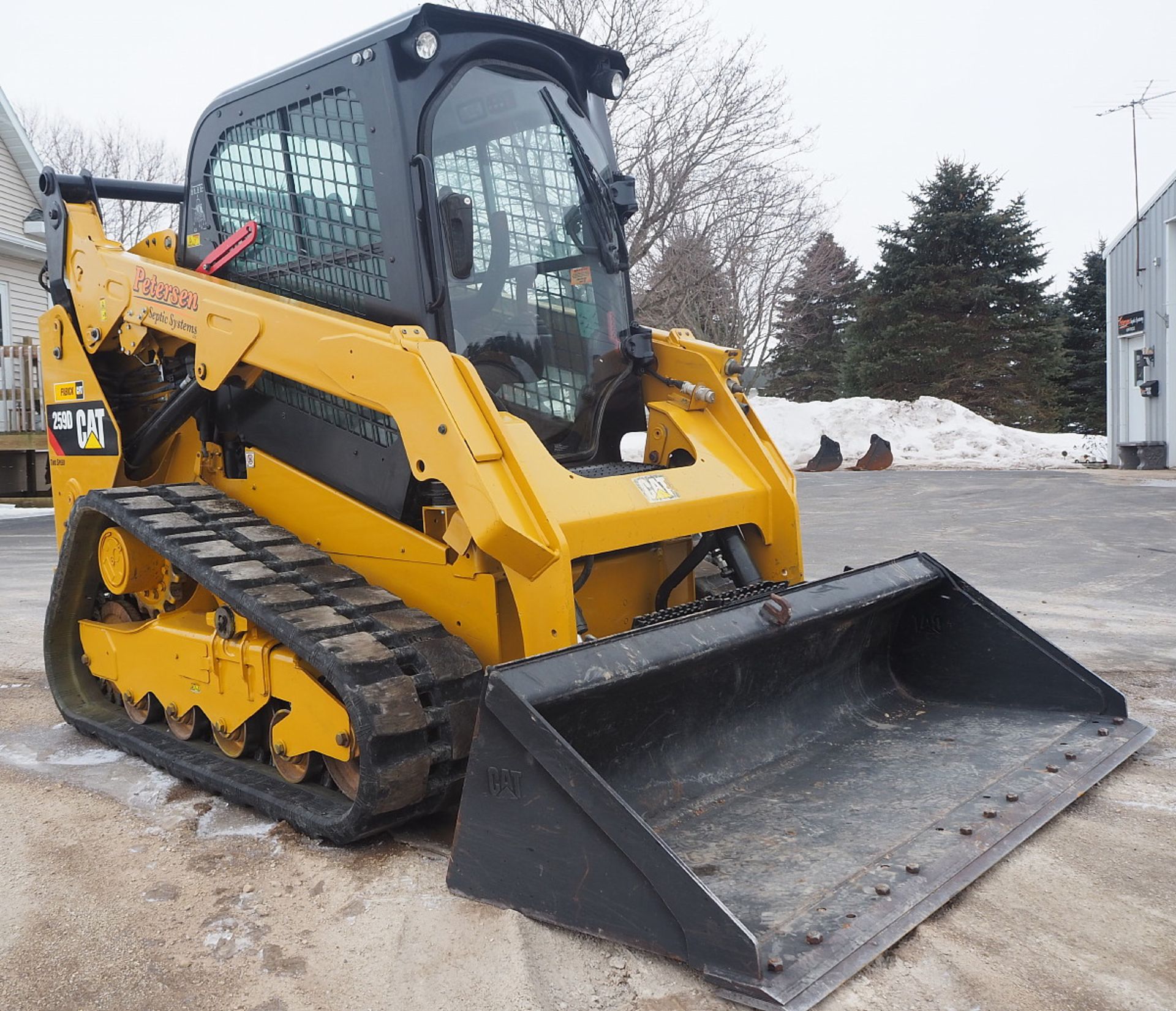 2015 CAT 259D TRACK SKID STEER