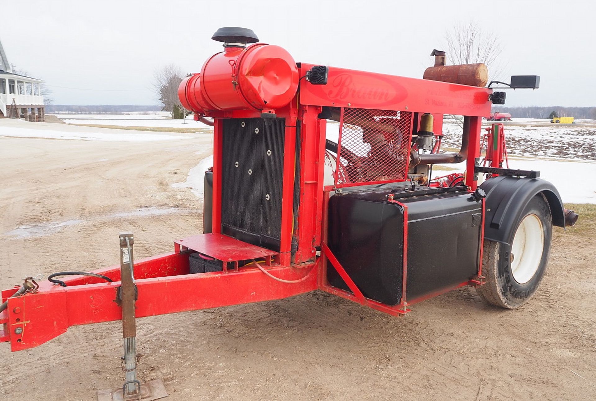 PORTABLE MANURE BOOSTER PUMP