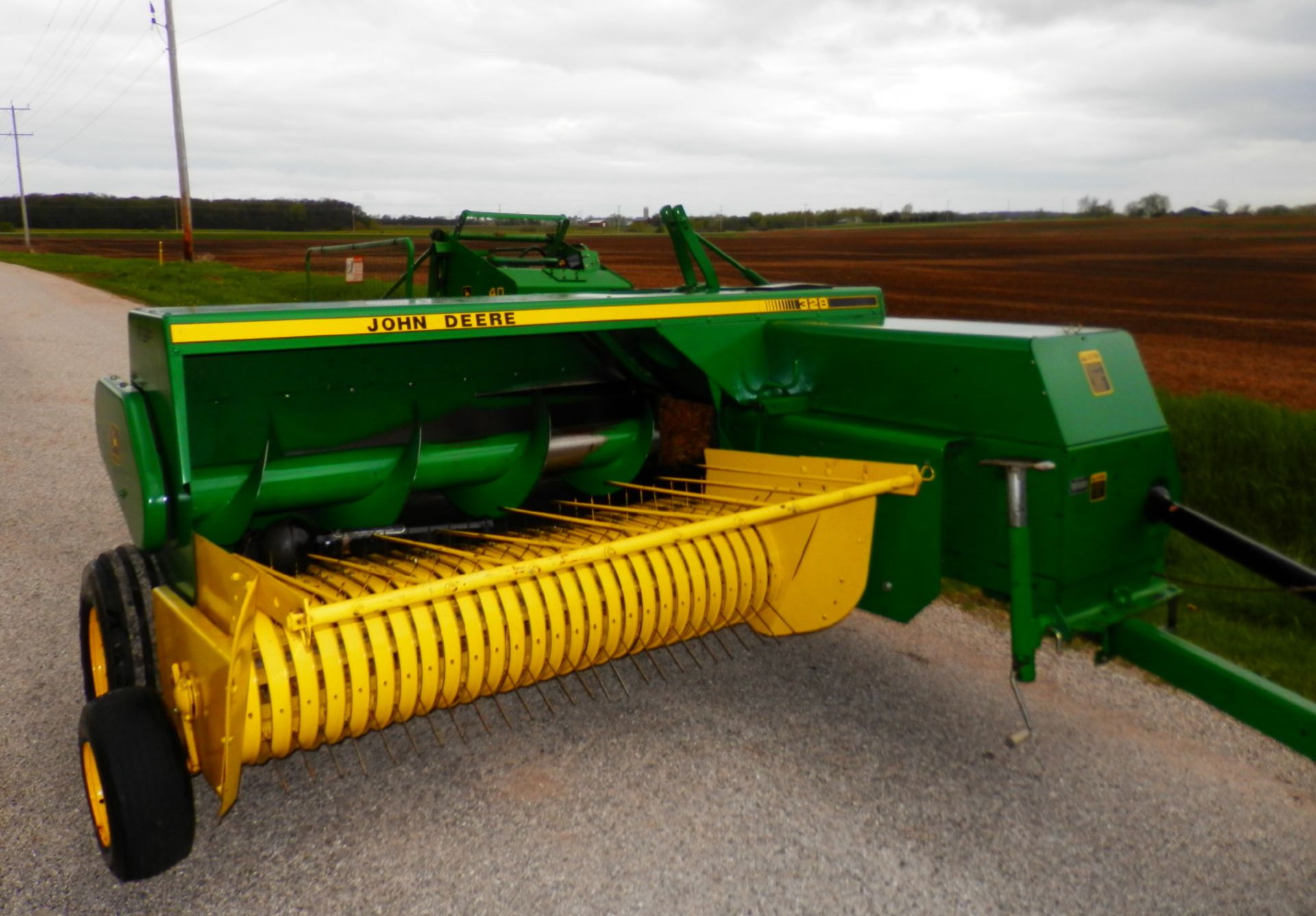 JOHN DEERE 328 SMALL SQUARE BALER - Image 2 of 15