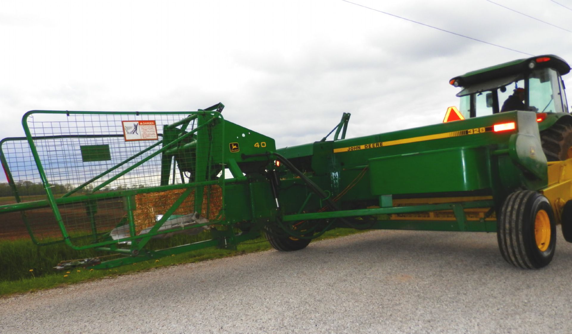 JOHN DEERE 328 SMALL SQUARE BALER - Image 12 of 15