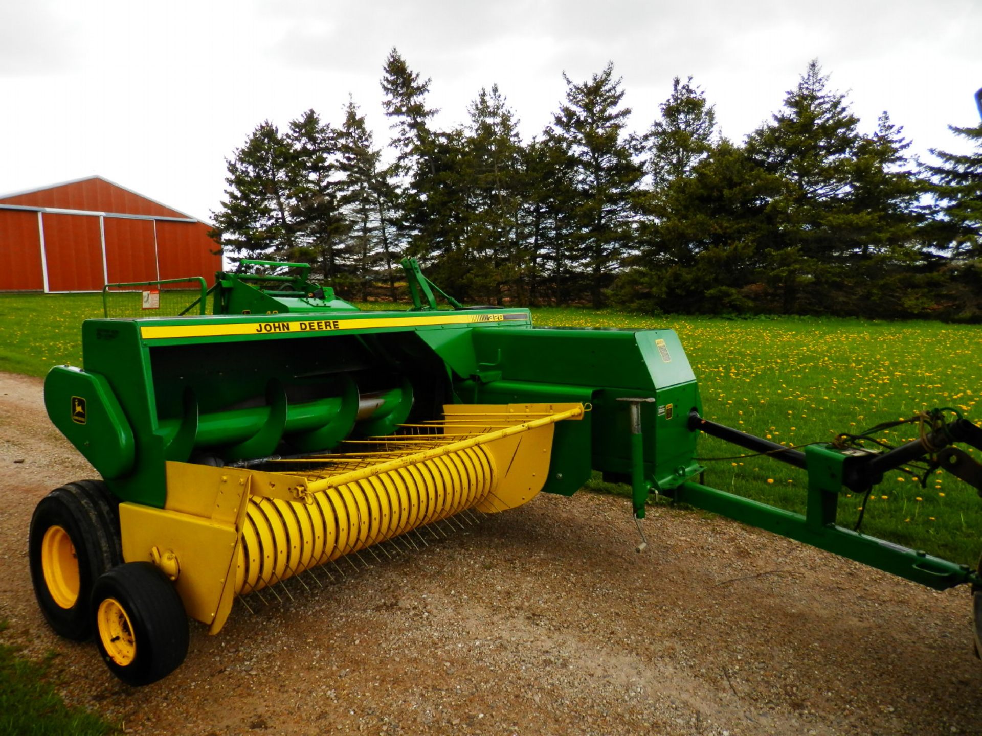 JOHN DEERE 328 SMALL SQUARE BALER - Image 14 of 15