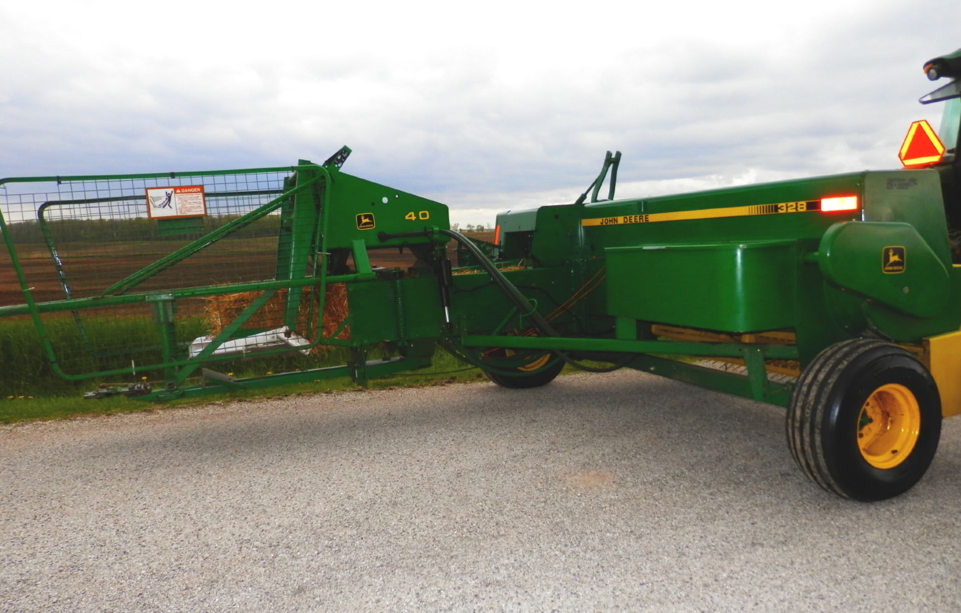 JOHN DEERE 328 SMALL SQUARE BALER - Image 9 of 15