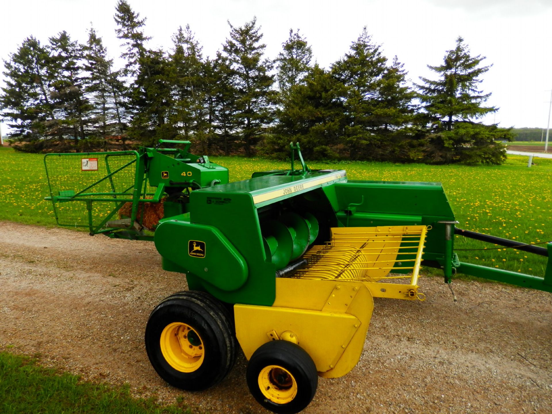 JOHN DEERE 328 SMALL SQUARE BALER - Image 4 of 15