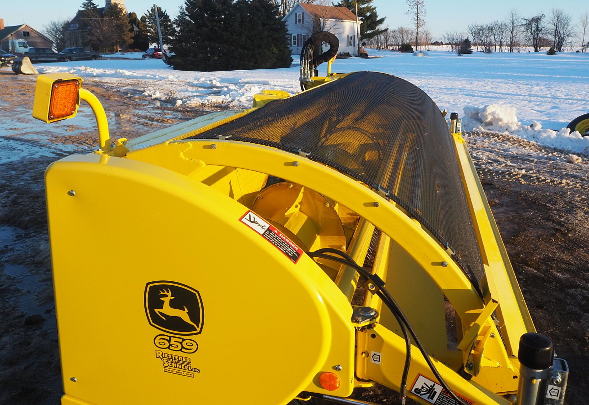 JOHN DEERE 659 HAY HEAD - Image 10 of 11