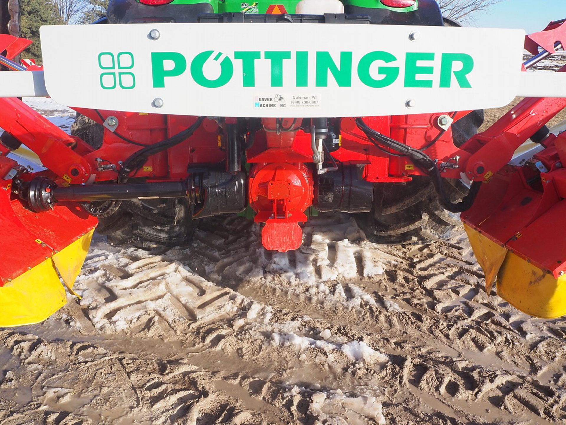 2015 POTTINGER TRIPLE MOWER NOVACAT V10 & 351 ALPH MOTION - Image 12 of 18