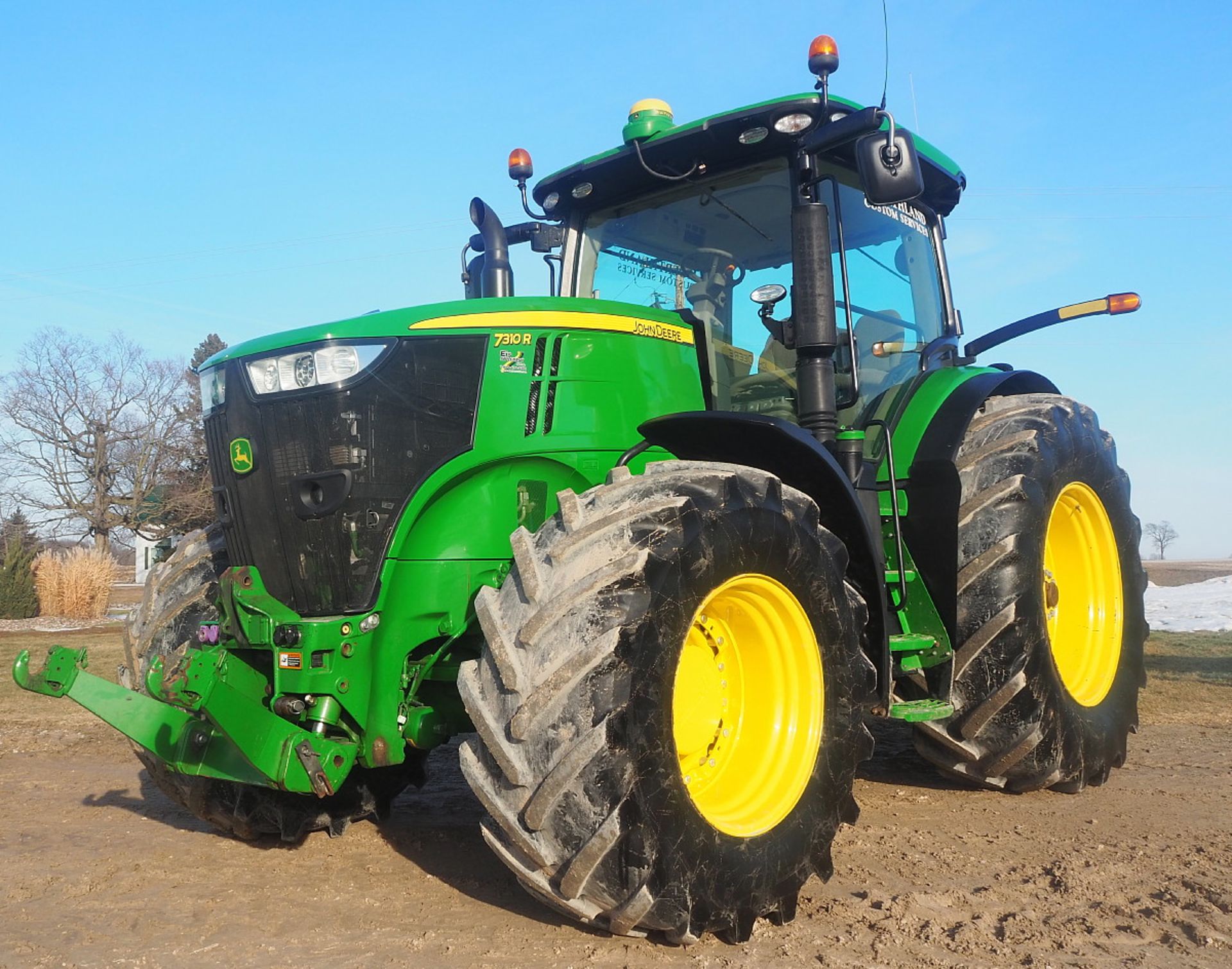 2017 JOHN DEERE 7310R MFWD TRACTOR SN:1RW7310R THD092695