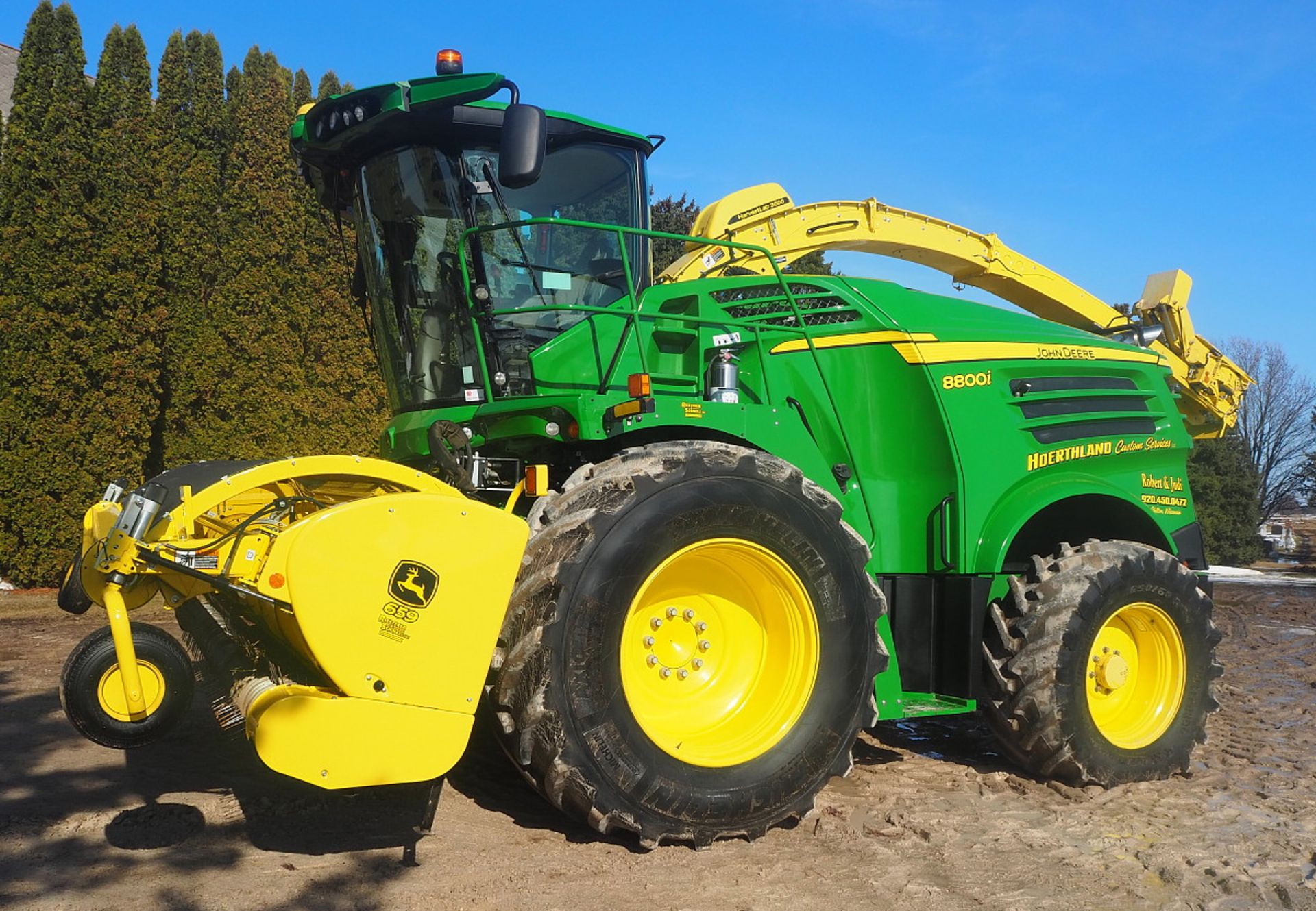 2017 JOHN DEERE 8800i FORAGE HARVESTER - Image 2 of 19