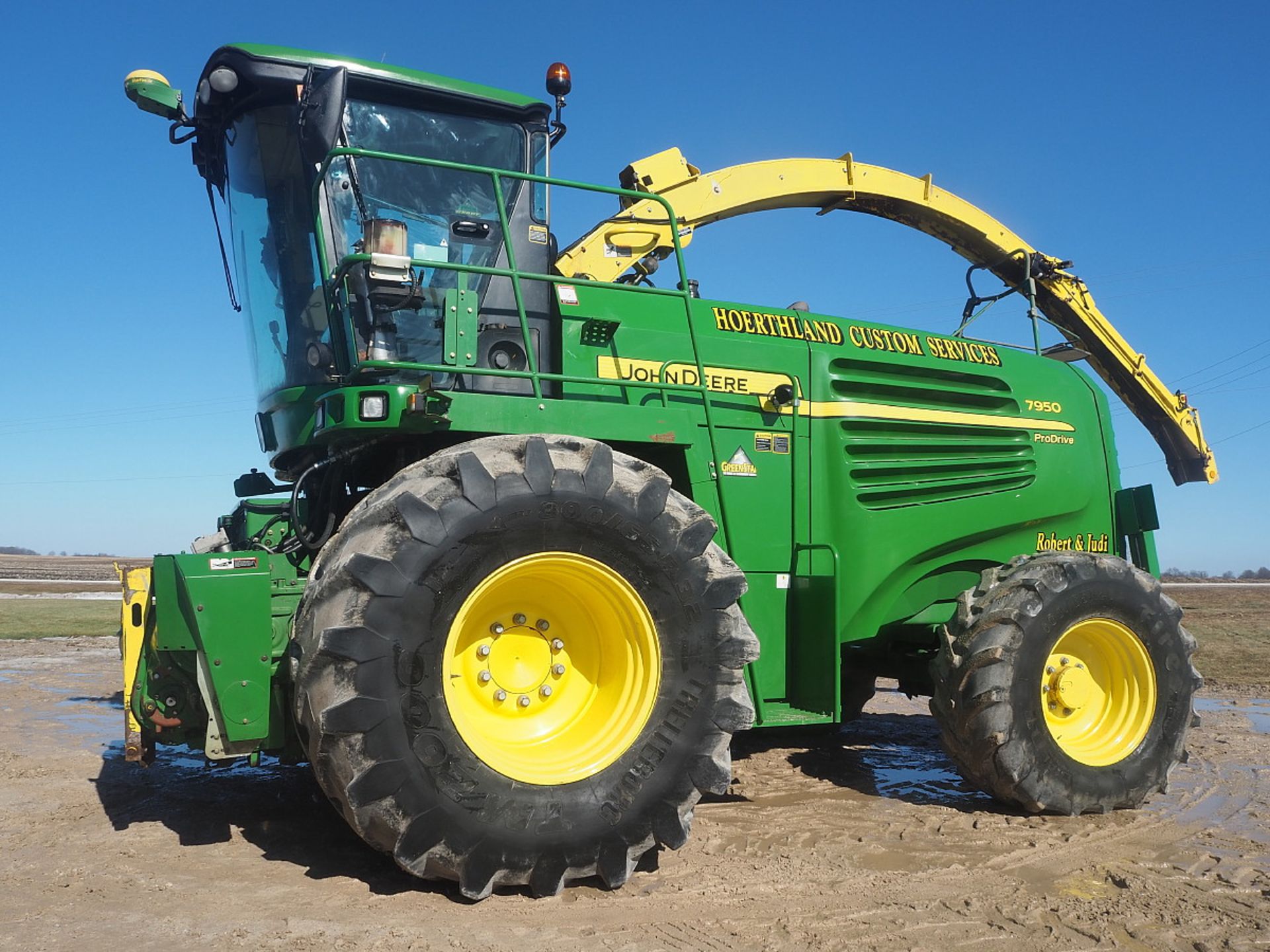 JOHN DEERE 7950 FORAGE HARVESTOR