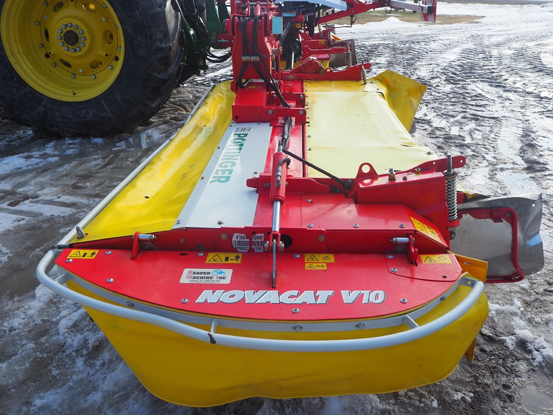 2015 POTTINGER TRIPLE MOWER NOVACAT V10 & 351 ALPH MOTION - Image 14 of 18