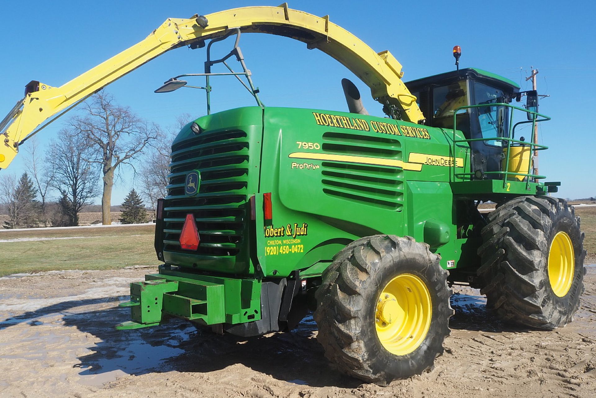 JOHN DEERE 7950 FORAGE HARVESTOR - Image 4 of 11