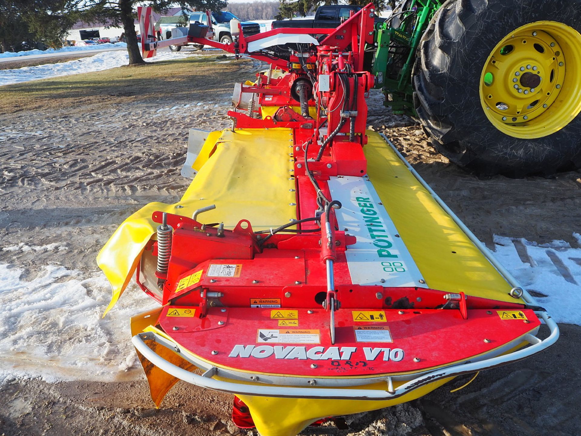 2018 POTTINGER TRIPLE MOWER-NOVACAT V10 & 351 ALFA MOTION - Image 14 of 17