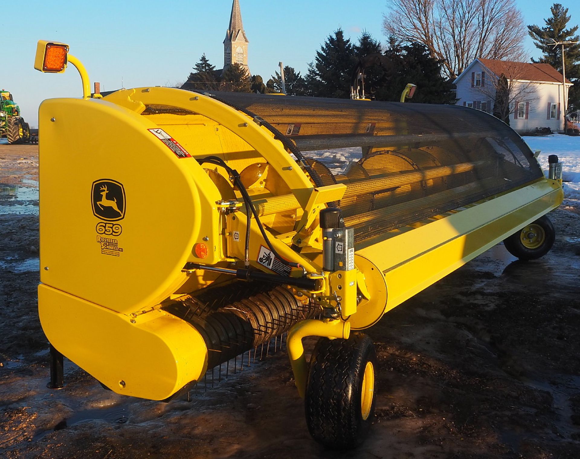 JOHN DEERE 659 HAY HEAD