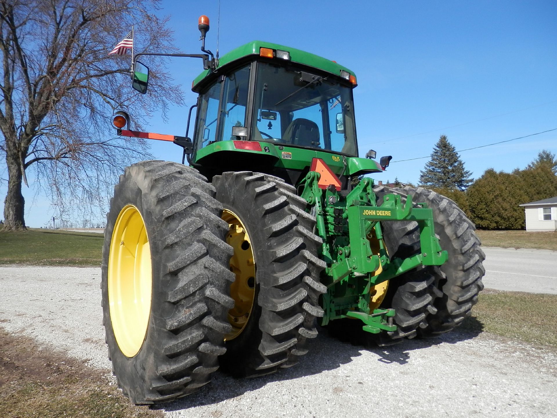 1999 JD 7610 2WD TRACTOR - Image 4 of 15