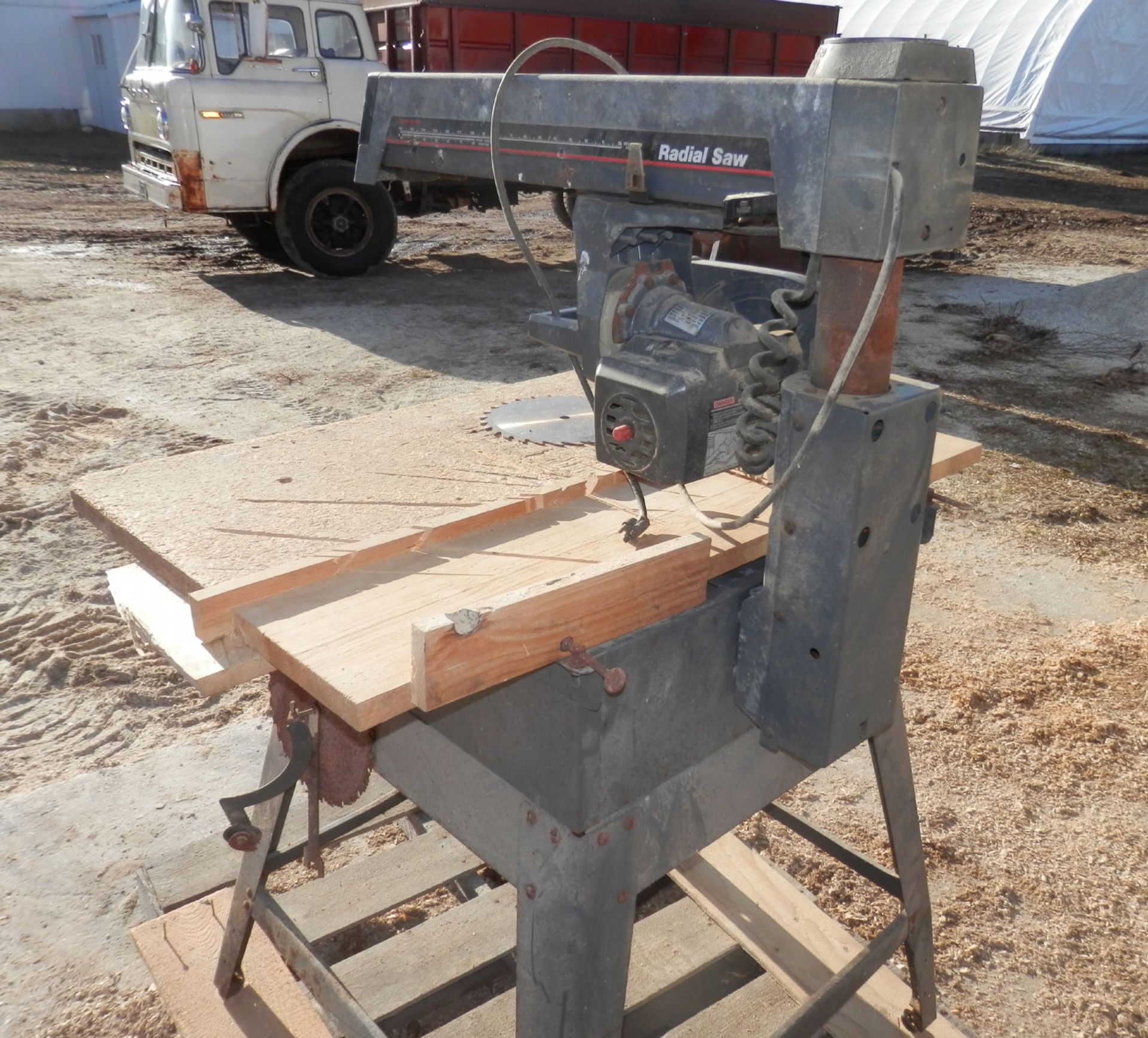 SEARS CRAFTSMAN MDL 113-198111 RADIAL ARM SAW